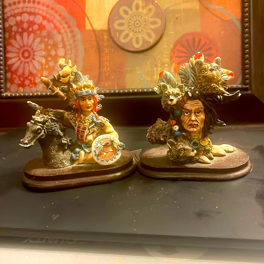 K’s Collection Native American Figurine